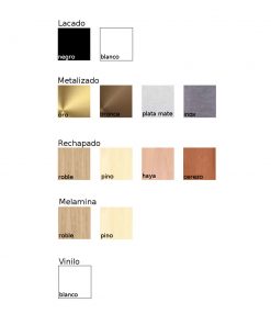 Acabados para Japonesa para Puertas de Armarios Correderas