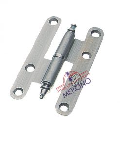 Pernio para puerta interior de madera modelo 407 acabado cromo mate