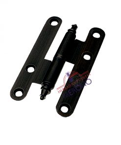 Pernio para puerta interior de madera modelo 407 acabado negro