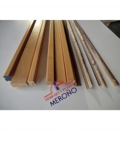 Kit de Revestimiento para Puerta Corredera en Haya Vaporizada DM Barnizada