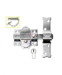 Cerrojo de seguridad INTERFER modelo 31 acabado en cromo