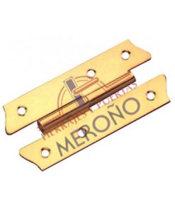 Pernio para puerta de madera modelo 395 latonado