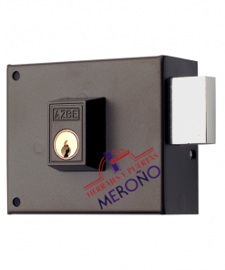 Cerradura de sobreponer con pestillo y sin picaporte AZBE YALE modelo 124