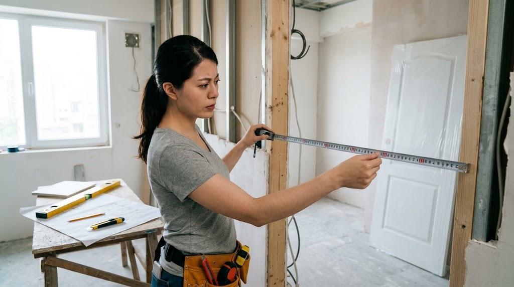 medidas estándar de puertas de interior de paso y baño